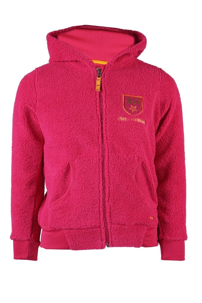 Roze hot pink Red Horse Teddy fleecejas maat 128, Kinderen, Dressuur, Nieuw, Ophalen of Verzenden