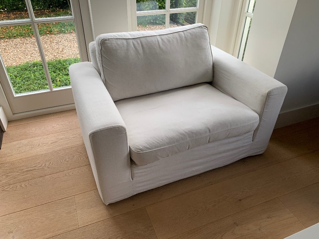 2 loveseats Linteloo, Ophalen, Gebruikt, 75 tot 100 cm, 100 tot 125 cm