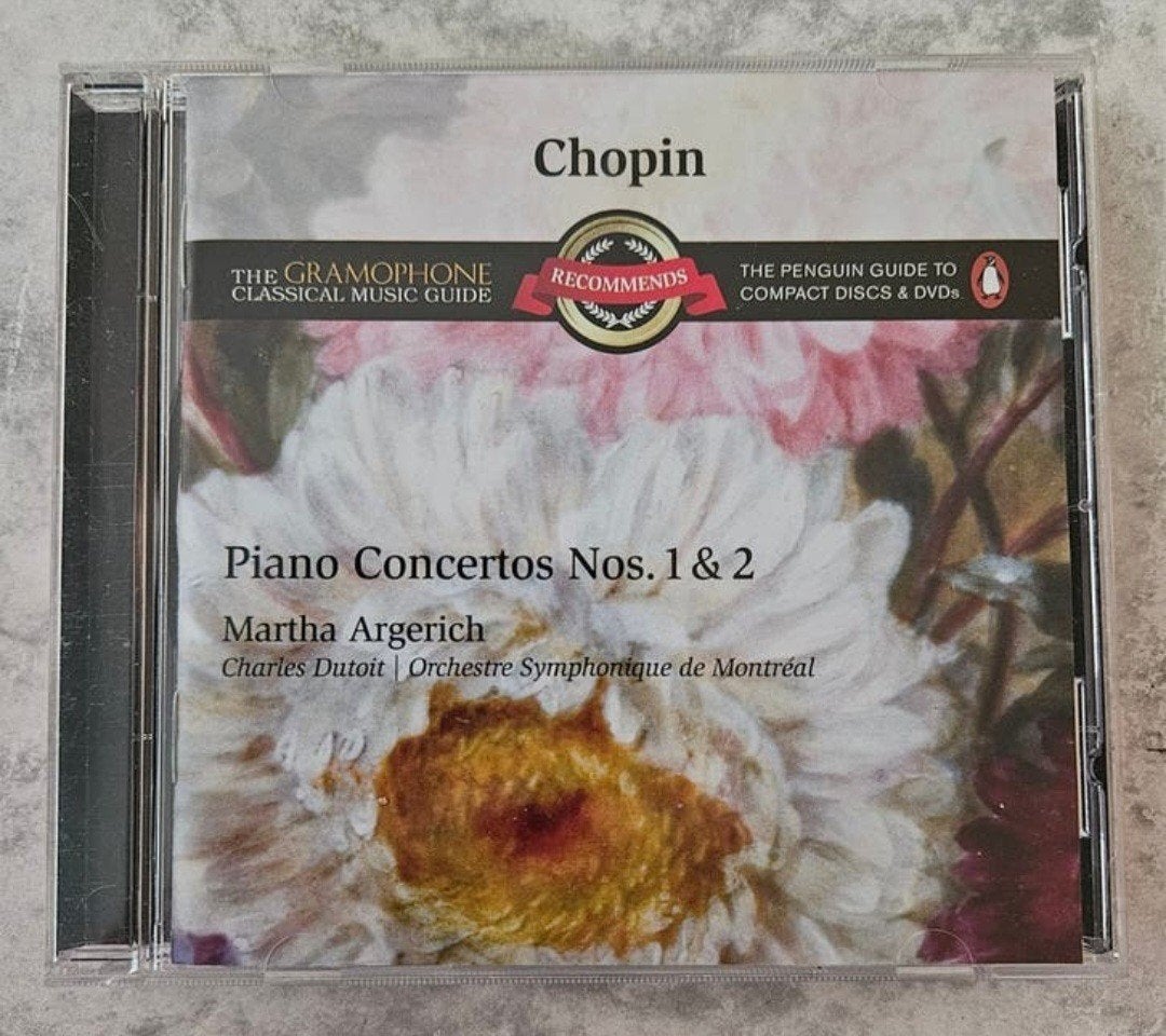 Chopin: Piano Concertos 1 & 2 - Martha Argerich, Ophalen of Verzenden, Romantiek, Gebruikt, Kamermuziek