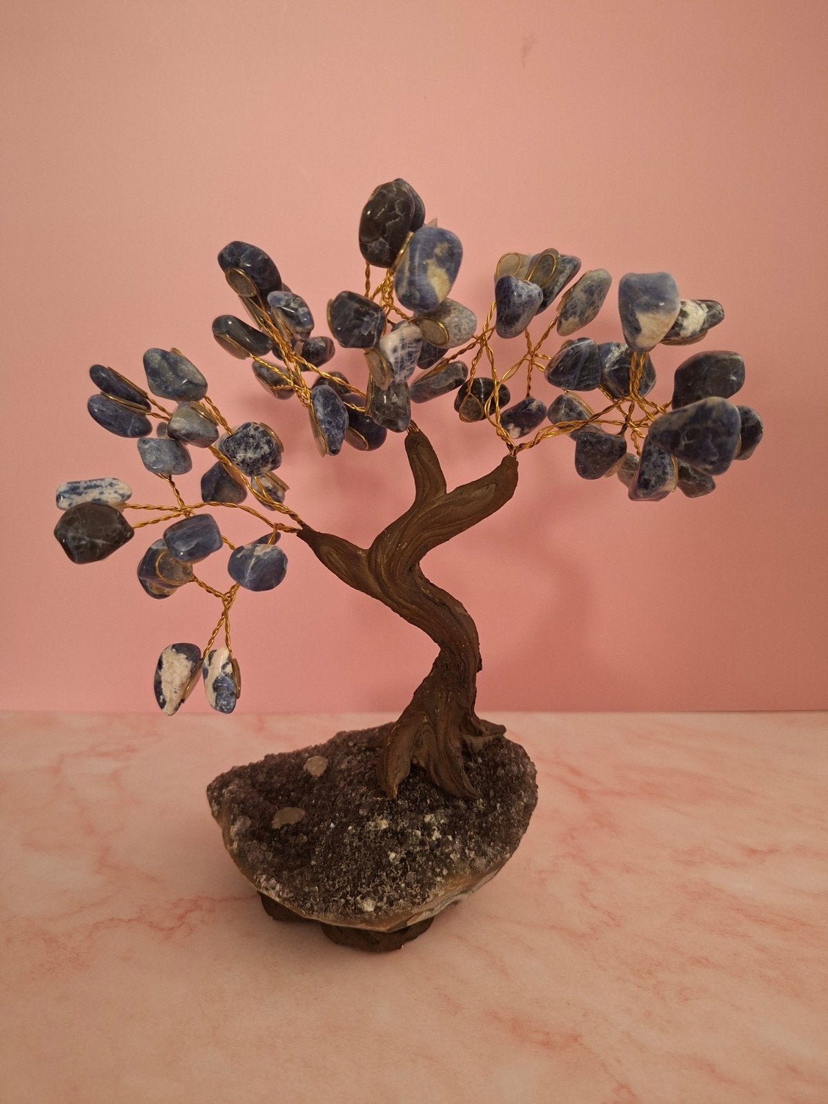Sodaliet Boom - Decoratieve Edelsteen Boom, Ophalen of Verzenden, Mineraal