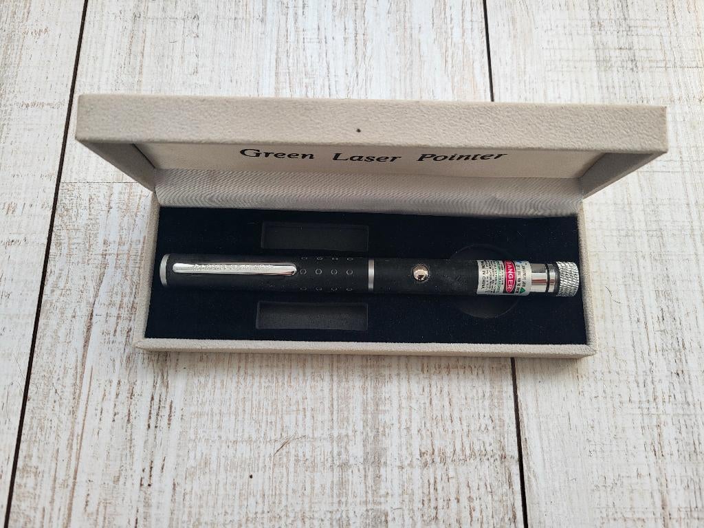 Professionele Laserpen Groen - Laserlampje: nieuw., Ophalen of Verzenden, Nieuw, Laser, Kleur
