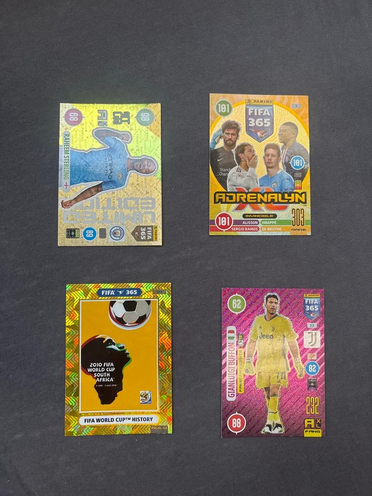 Panini FIFA 365 Voetbalkaarten - Diverse Spelers, Ophalen of Verzenden, Zo goed als nieuw, Buitenlandse clubs, Spelerskaart