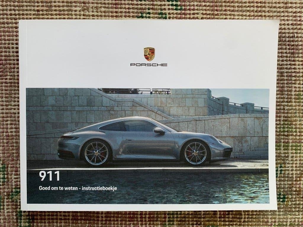 Nederlandse handleiding Porsche 911 992 2022, Ophalen of Verzenden