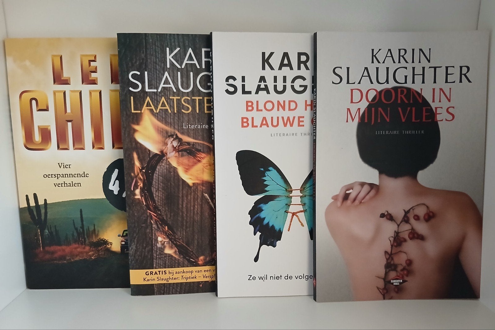 Doorn in mijn Vlees | Karin Slaughter | 4 x 4 | Lee Child, Ophalen of Verzenden, Nieuw, Karin Slaughter, Lee Child
