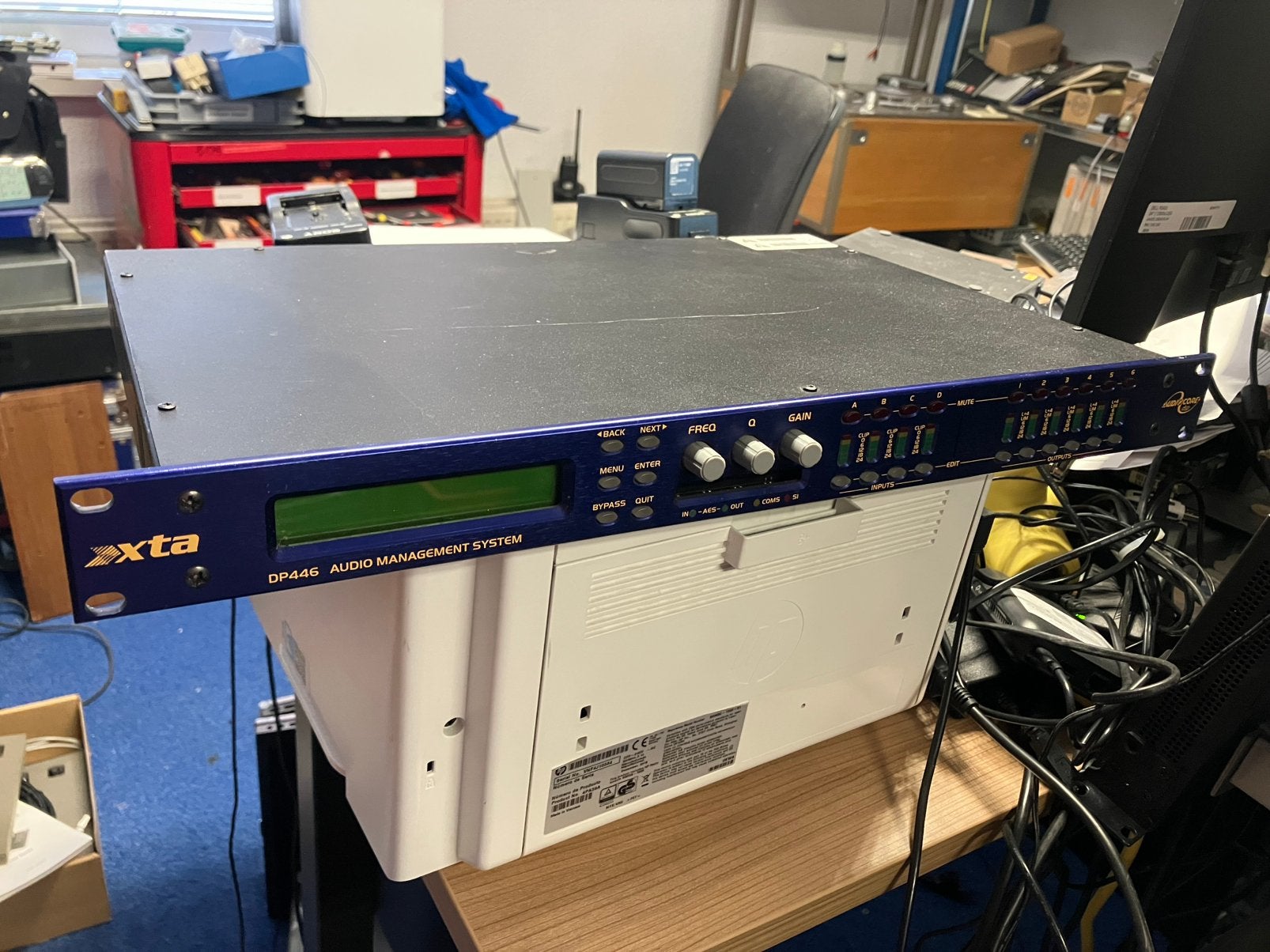 XTA DP446 audio management system  ,topkwaliteit, Gebruikt, USA, XTA, Overige typen