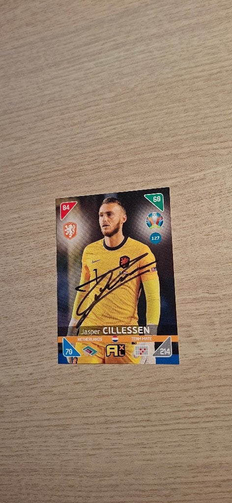 Panini Trading Card handtekening Jasper CIllessen # Ajax NEC, Ophalen of Verzenden, Nieuw, Ajax, Spelerskaart