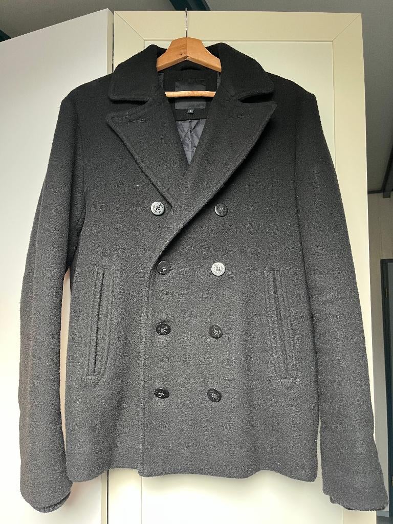 Nette zwarte jas Heren, Kleding | Heren, Zwart, Zo goed als nieuw, Maat 46 (S) of kleiner, C&A