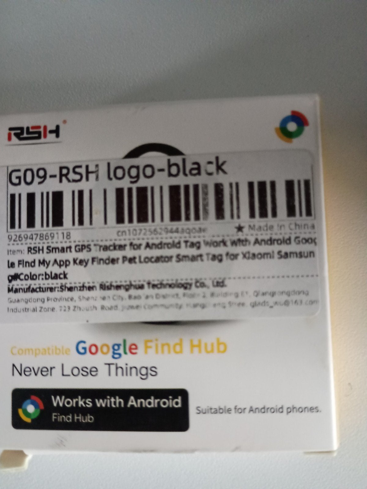 Nieuwe RSH Smart Hub met Google Find My App - Zwart, Ophalen of Verzenden, Nieuw, Overige typen, Samsung