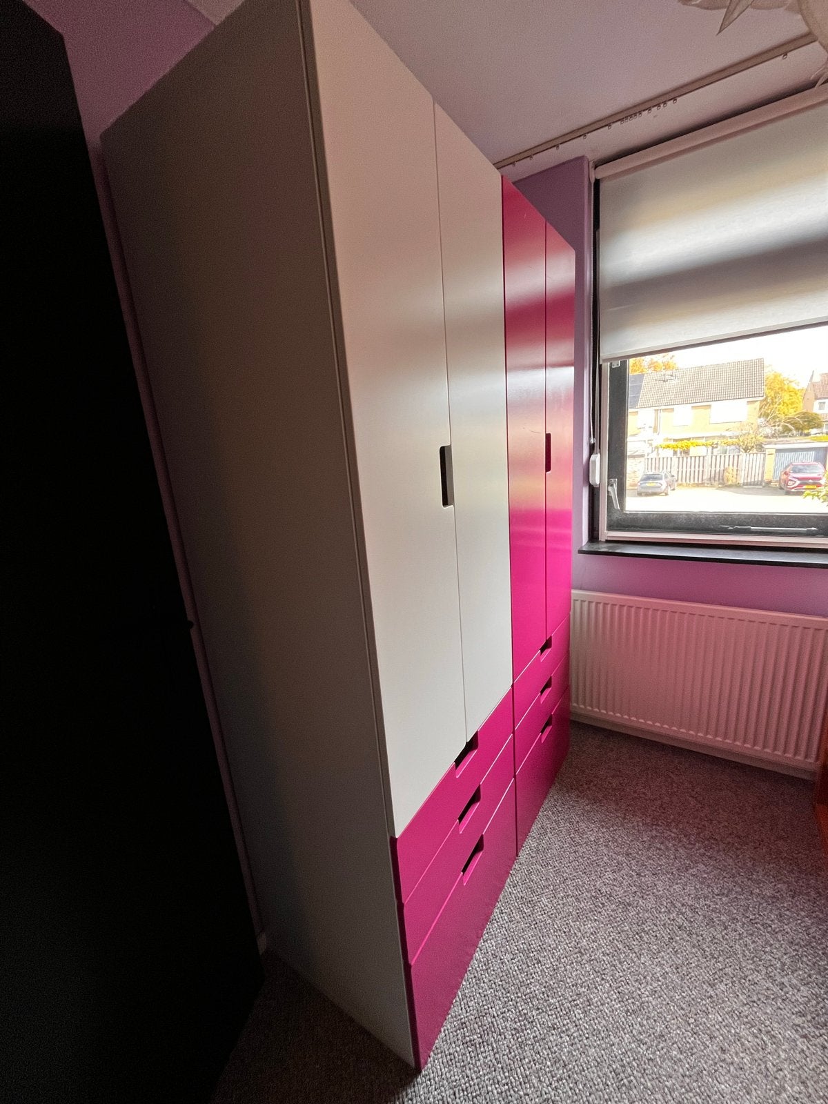 1x IKEA Stuva kast met lades en deuren - alleen roze!, Ophalen, Overige materialen, Gebruikt, 50 tot 100 cm
