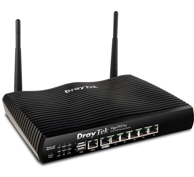 draytek vigor 2927ac nieuw in doos, Ophalen, Zo goed als nieuw, Router, DrayTek
