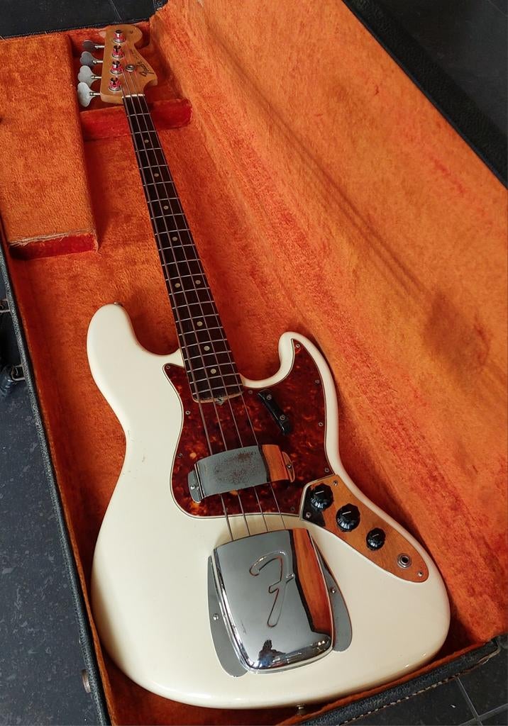 Fender Jazz Bass 1965 L-series (inruil mogelijk), Ophalen of Verzenden, Gebruikt, Elektrisch