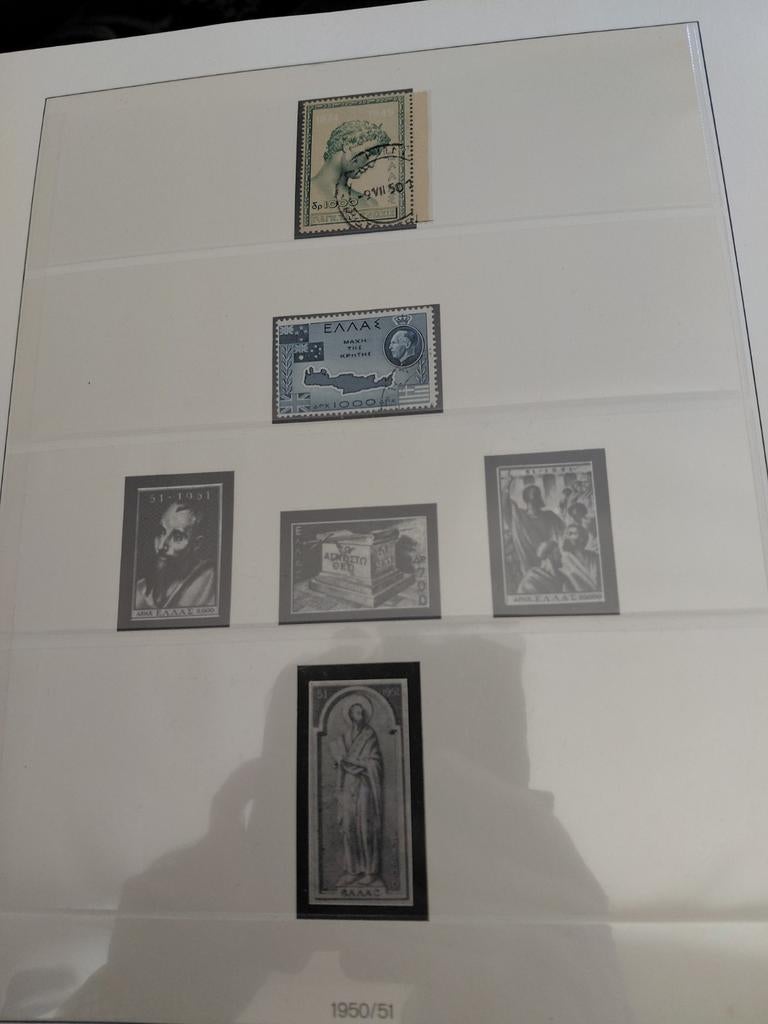 Lindner album Griekenland, Postzegels en Munten, Postzegels | Volle albums en Verzamelingen, Ophalen of Verzenden, Buitenland