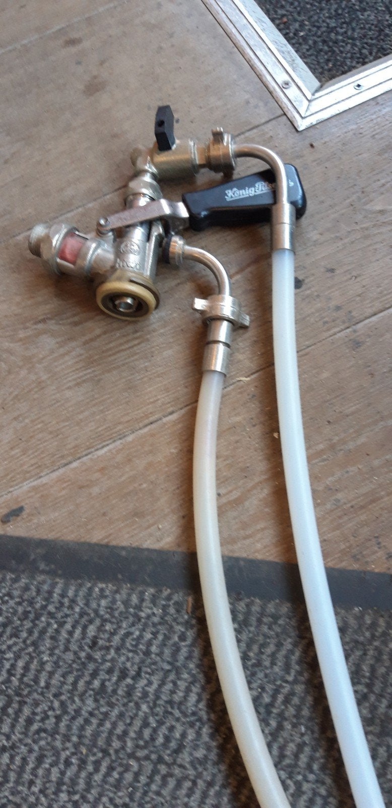 bierfust koppeling. fusten koppeling+slang, Ophalen of Verzenden, Overige merken