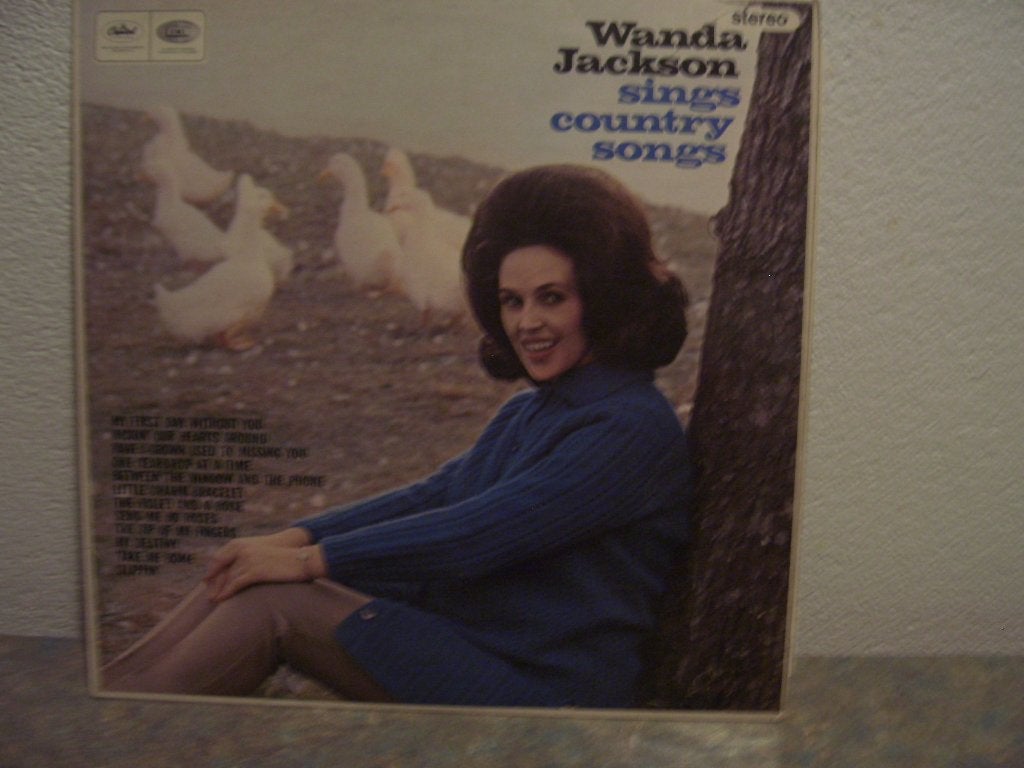L.P. Wanda Jackson vinyl Countrij en Western, Cd's en Dvd's, Ophalen of Verzenden, Gebruikt, 12 inch