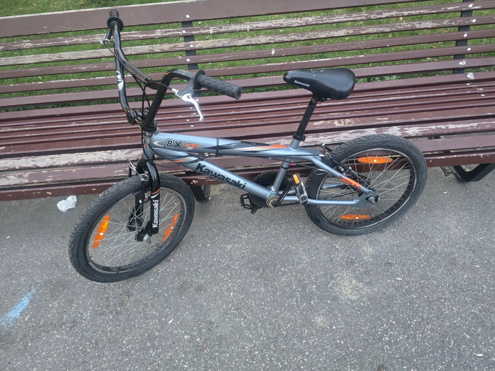Kawasaki BMX fiets te koop., Fietsen en Brommers, Ophalen of Verzenden, Gebruikt