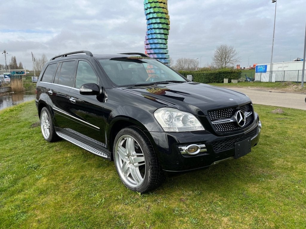 Mercedes GL-klasse GL500 / 550 unieke staat Youngtimer, Auto's, Mercedes-Benz, Automaat, 5461 cc, GL, Zwart