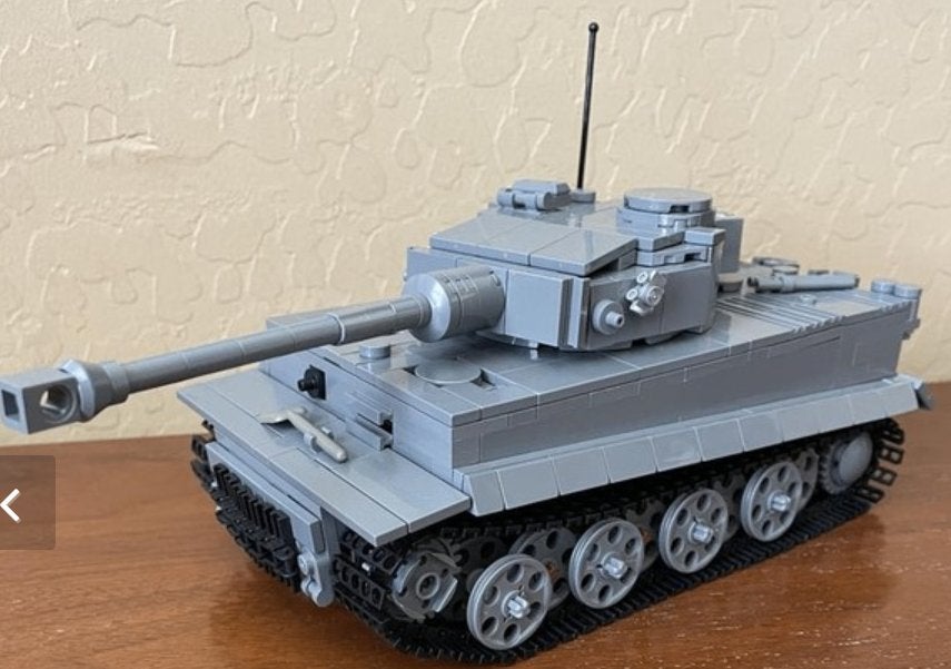 LEGO MOC: WW2 Panzer VI Tiger I Tank – Volledig Interieur!, MOC (eigen creatie), Overige thema's, Lego, Nieuw