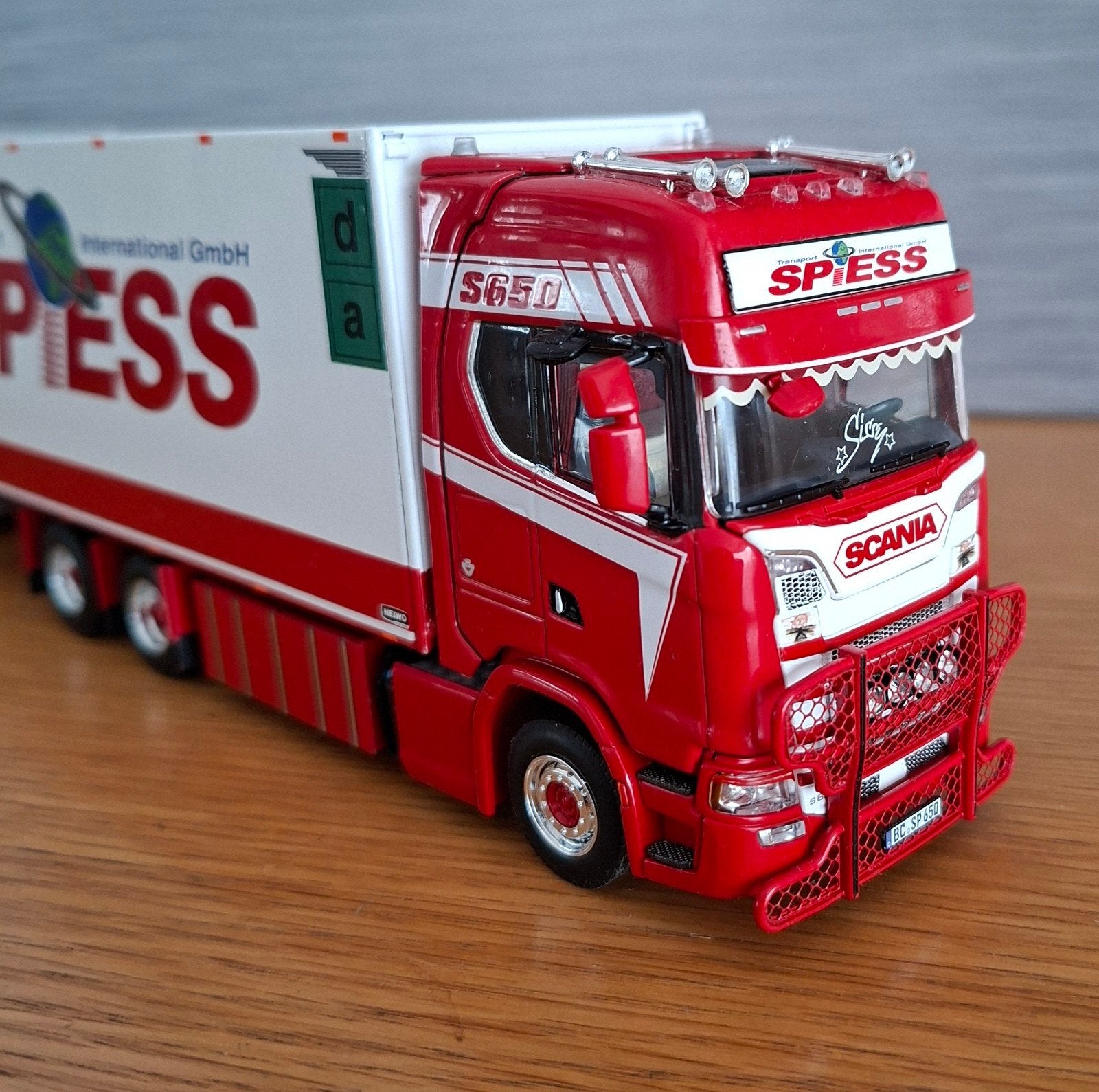 wsi scania, Hobby en Vrije tijd, Modelauto's | 1:50, Ophalen of Verzenden, Zo goed als nieuw, Bus of Vrachtwagen, Wsi