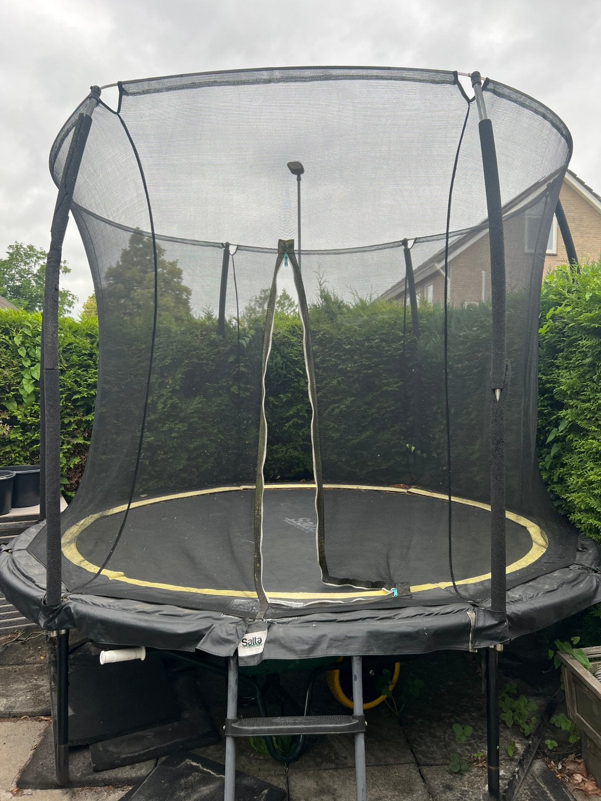 Salta trampoline met trap, Ophalen, Zo goed als nieuw
