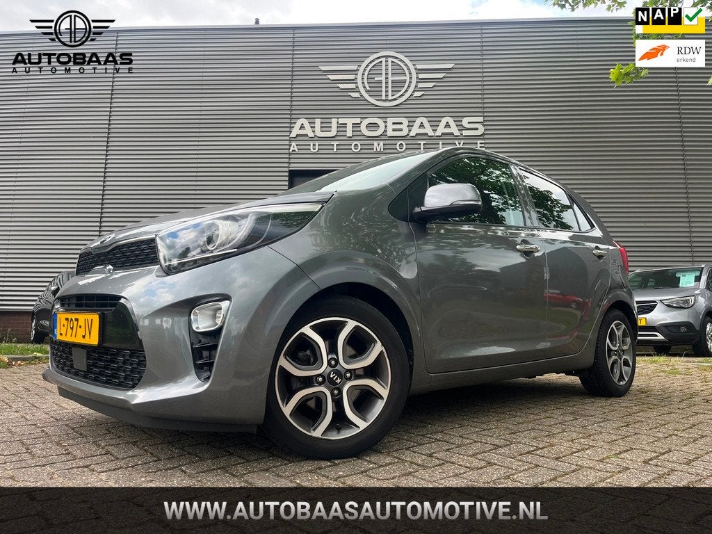 Kia Picanto 1.0 DPi DynamicPlusLine NL-AUTO+1EIG+NAP+NAVI+CL, Voorwielaandrijving, Gebruikt, 4 stoelen, Origineel Nederlands