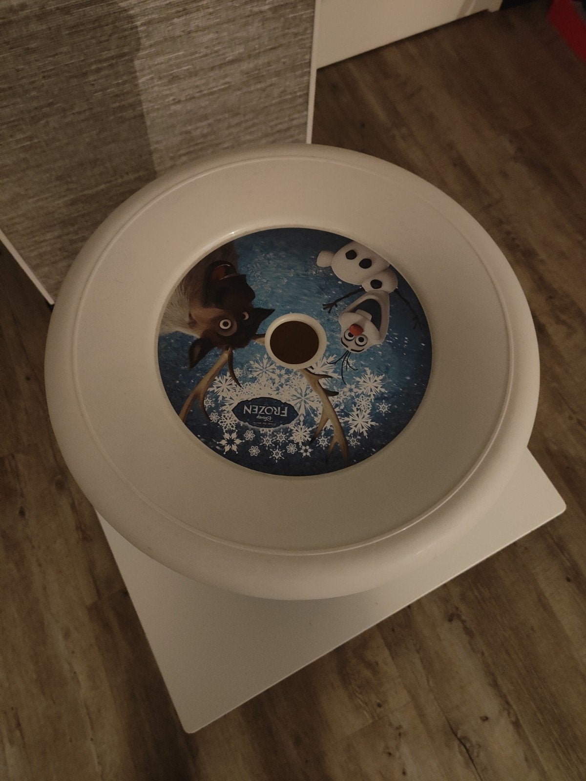 Frozen Opbergton / Speelgoedbak met Deksel, Ophalen, Gebruikt