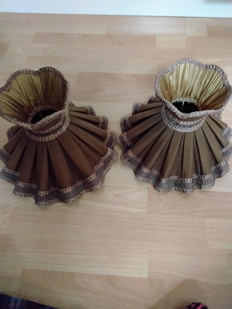 Baroqeu lampenkap, Ophalen, Rond