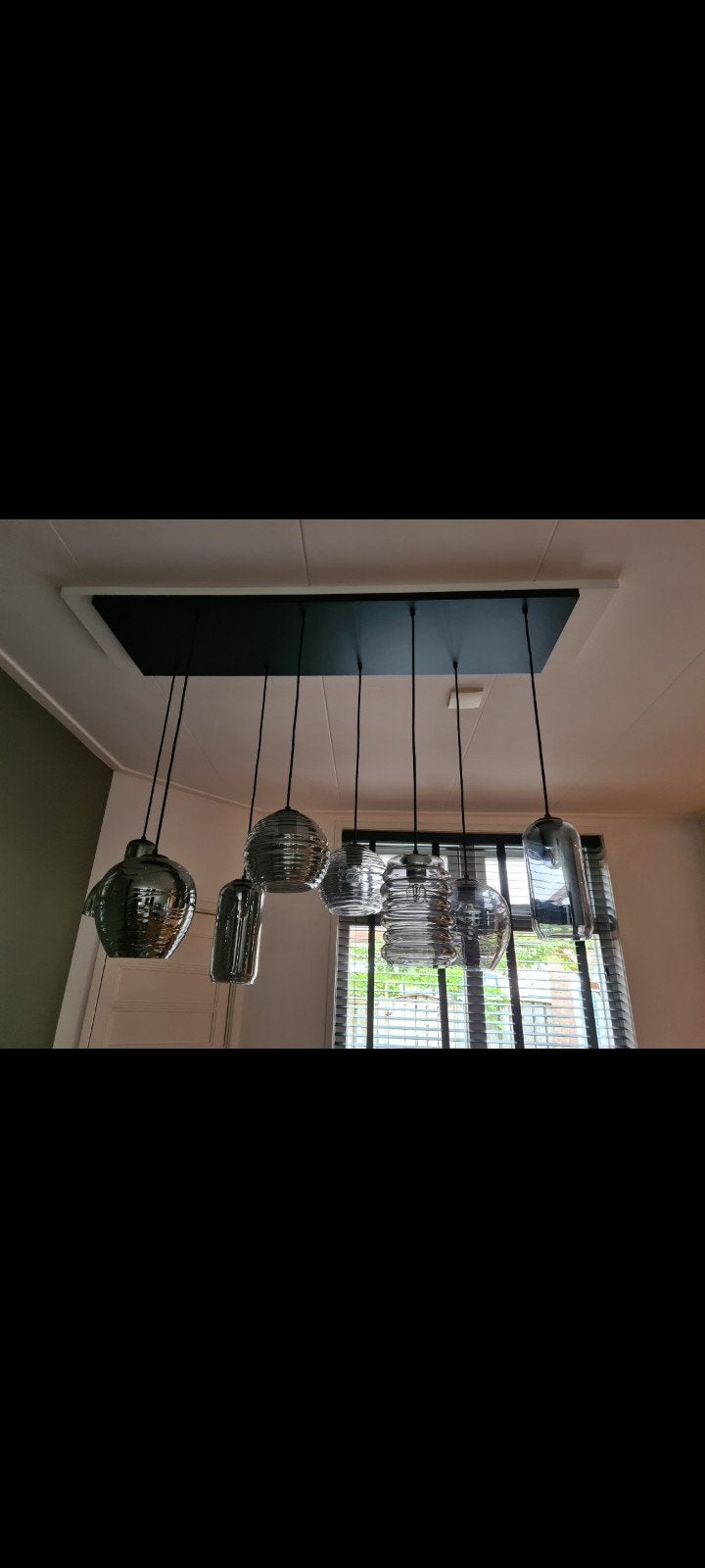 Highlight Hanglamp H5642.19 Fantasy Smoke 8 lichts, Ophalen, Zo goed als nieuw