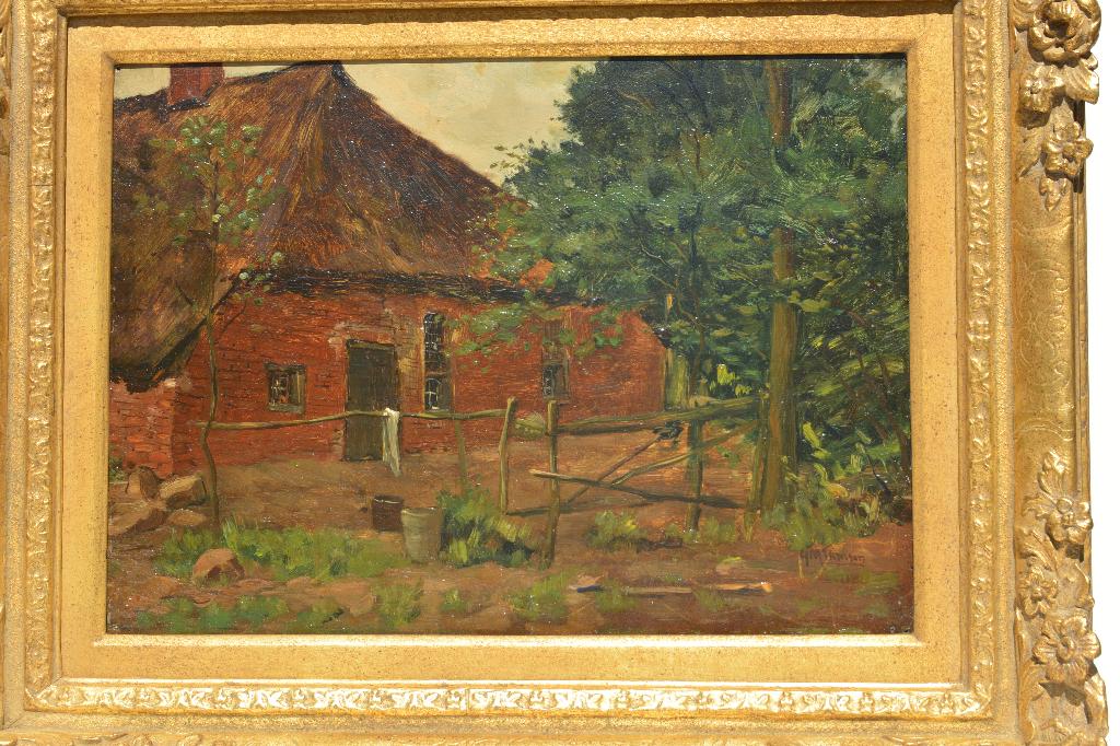 TAMSON, GEORGE MARINUS Mooi Schilderij Olieverf op Paneel K2, Antiek en Kunst, Verzenden