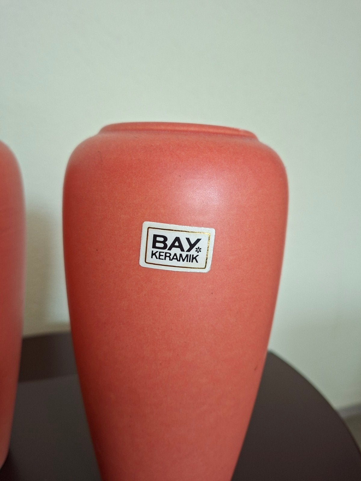 Bay West Germany vaasjes, Tuin en Terras, Ophalen, Rond, Aardewerk, Minder dan 40 cm