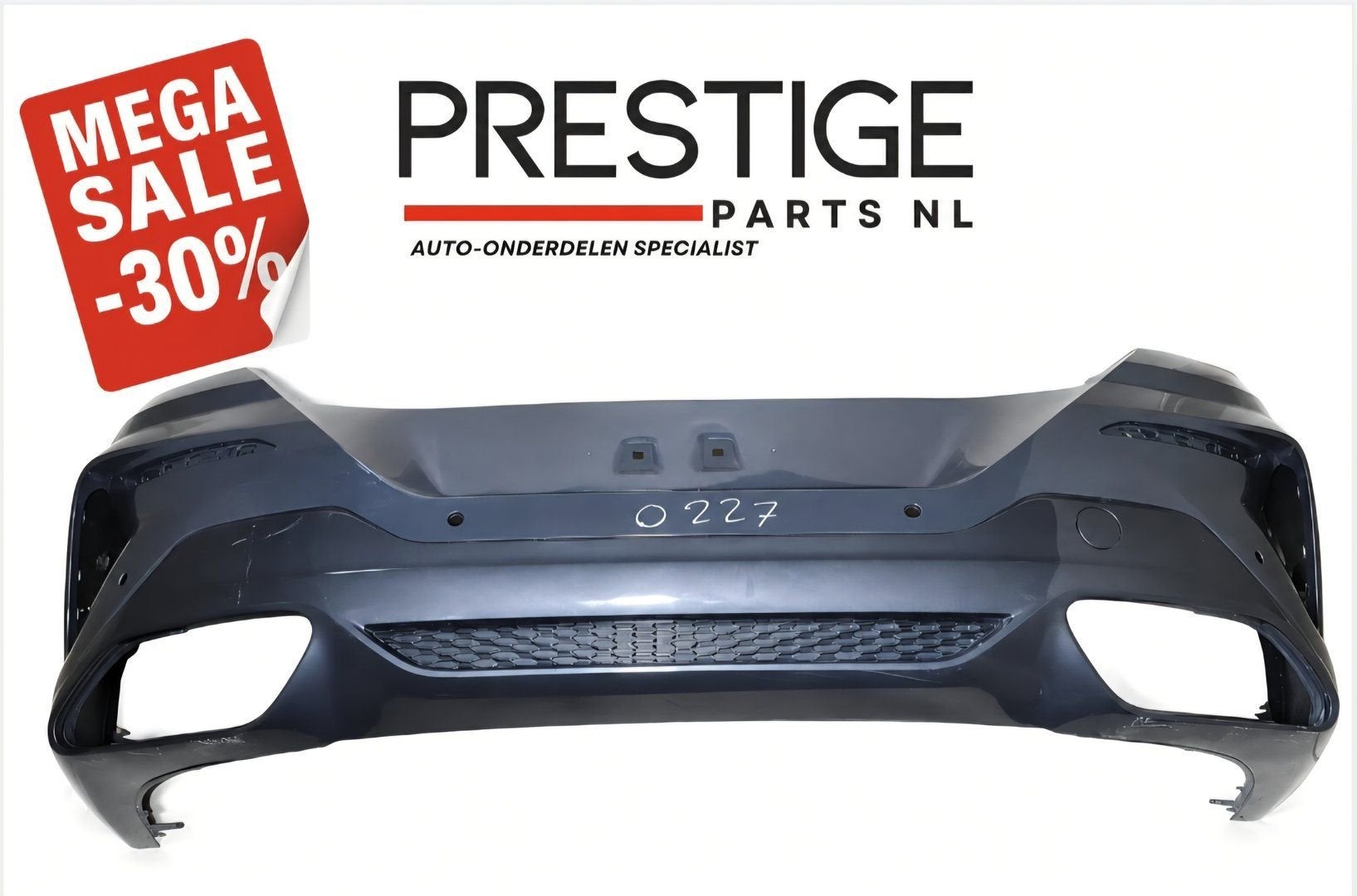 Achterbumper BMW 8 Serie G14 G15 M Pakket 51128090420, Gebruikt, -, Ophalen of Verzenden, Achter