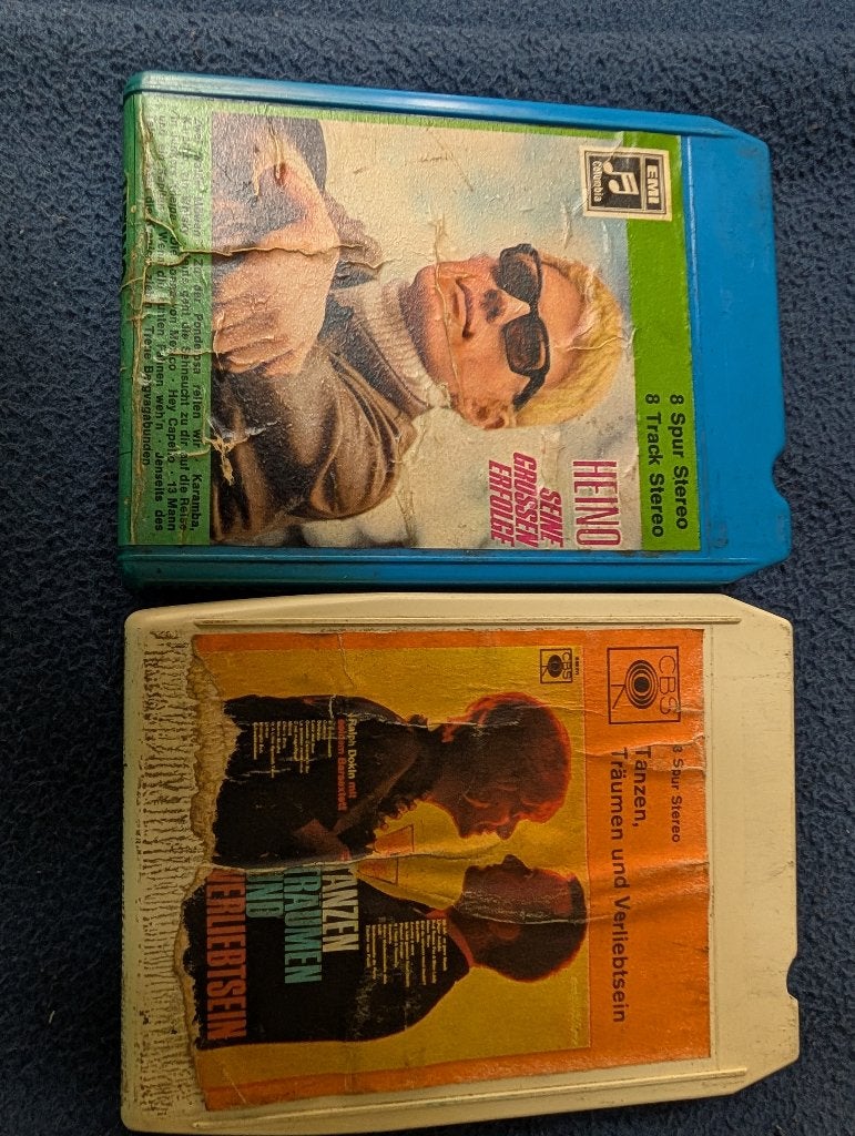 8 track banden duitstalig, Ophalen of Verzenden, Overige merken