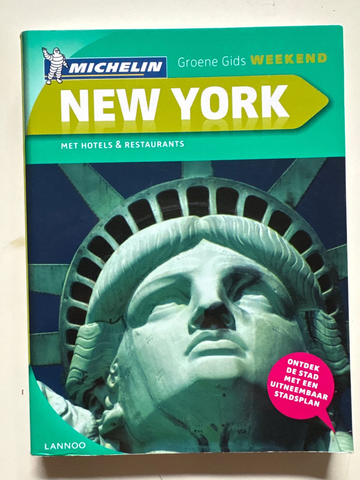 Michelin Groene Gids Weekend New York met stadsplan, Michelin, Ophalen of Verzenden, Zo goed als nieuw, Reisgids of -boek