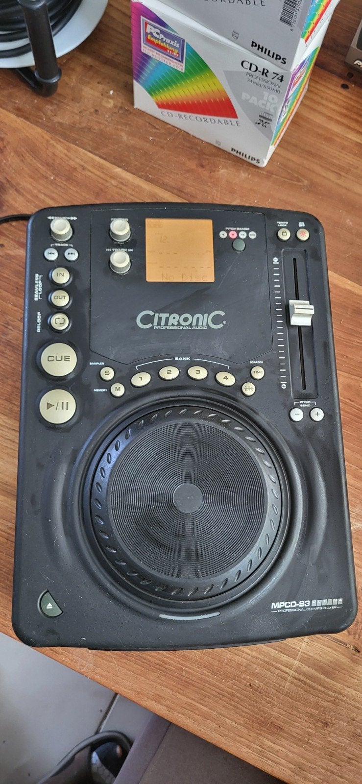 Citronic MPCD-S3 Professionele CD-speler, Ophalen, Gebruikt, Overige merken