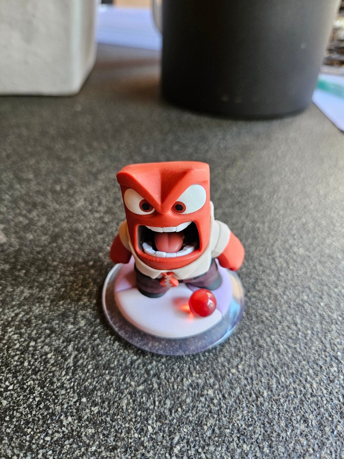 Disney Infinity Inside Out: Woede Figuur, Verzamelen, Ophalen of Verzenden, Zo goed als nieuw