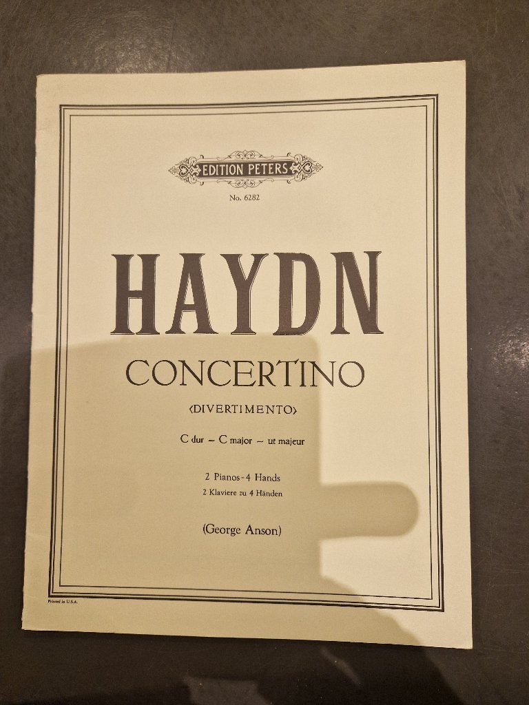 haydn Concertino, Klassiek, Nieuw, Ophalen of Verzenden, Artiest of Componist
