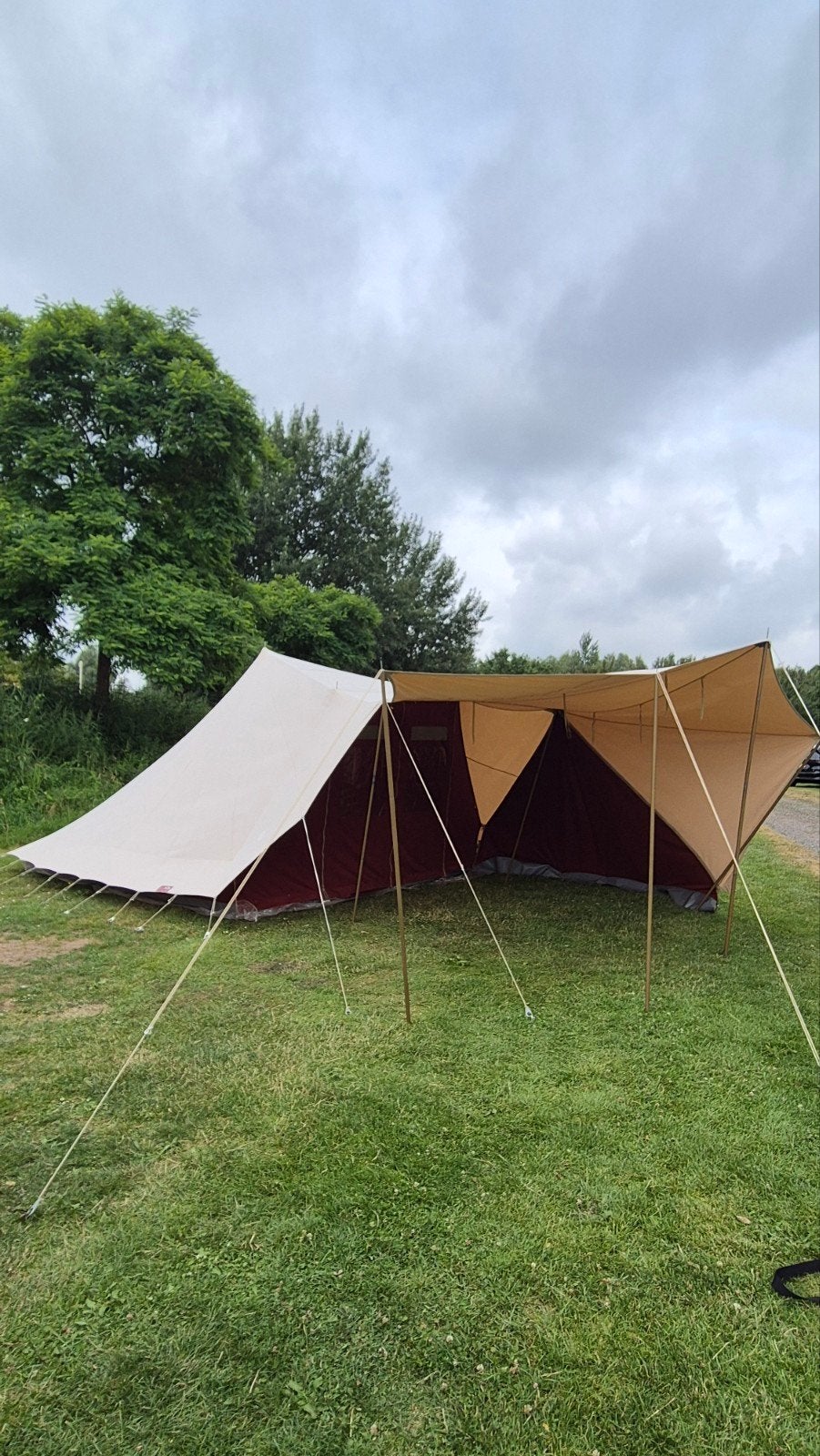 Tent De Waard Lepelaar, Caravans en Kamperen, Tenten, Ophalen, Zo goed als nieuw, Tot en met 4