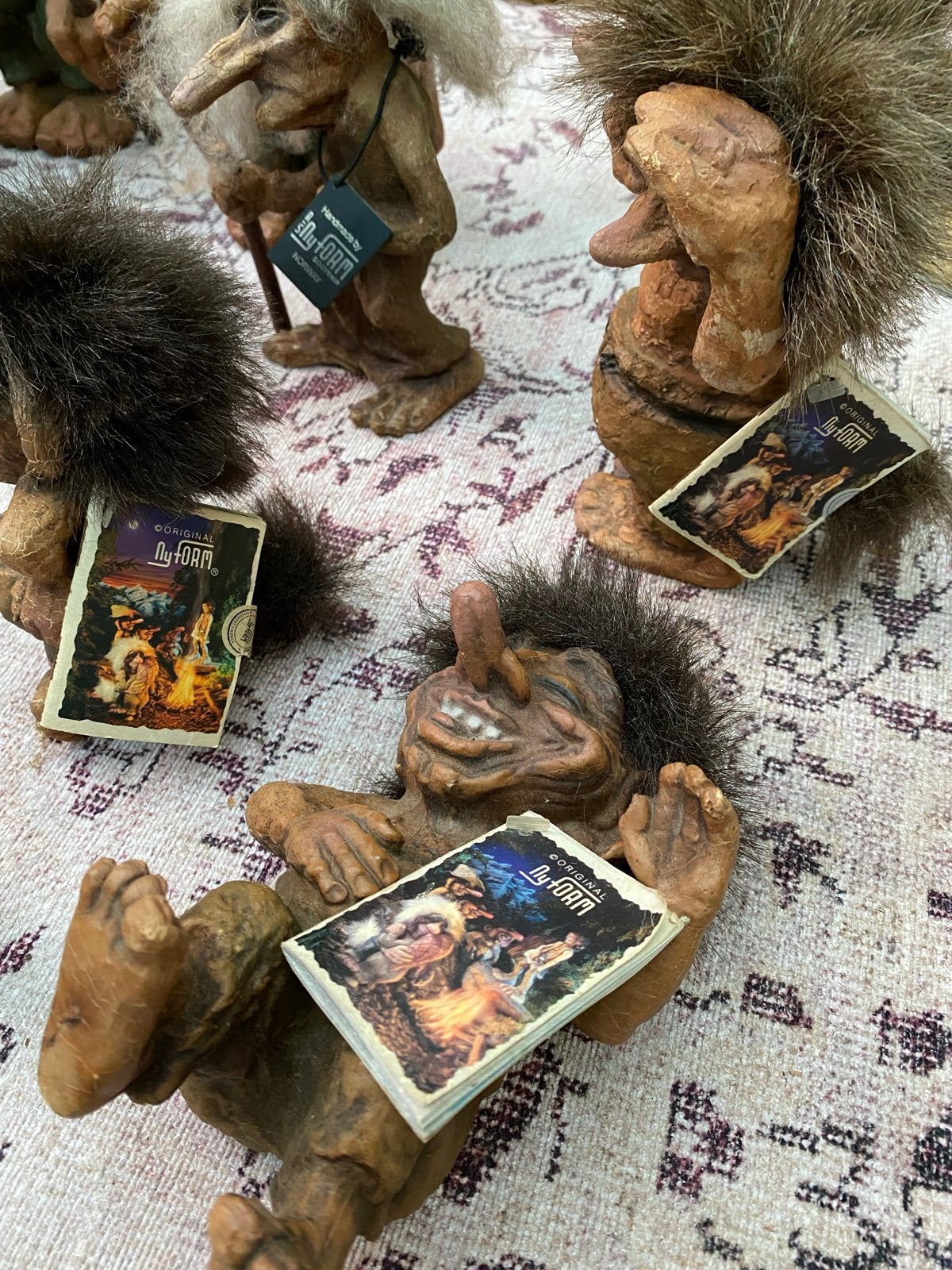 Grote collectie trollen ( veel Ny Form) en figuren, Ophalen, Gebruikt