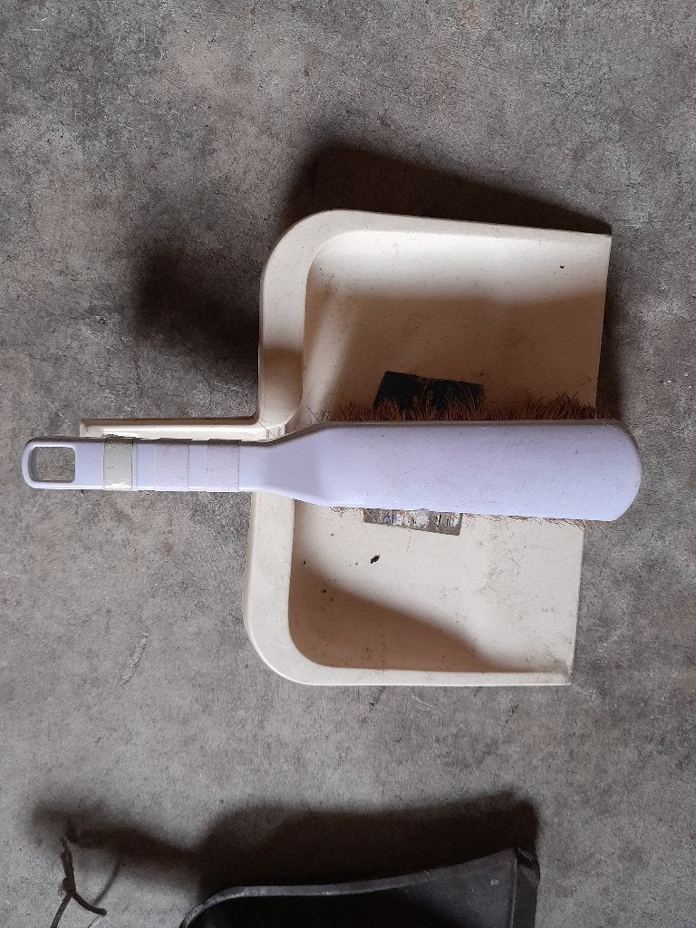 handveger met blik, Ophalen of Verzenden, Bezem of Borstel