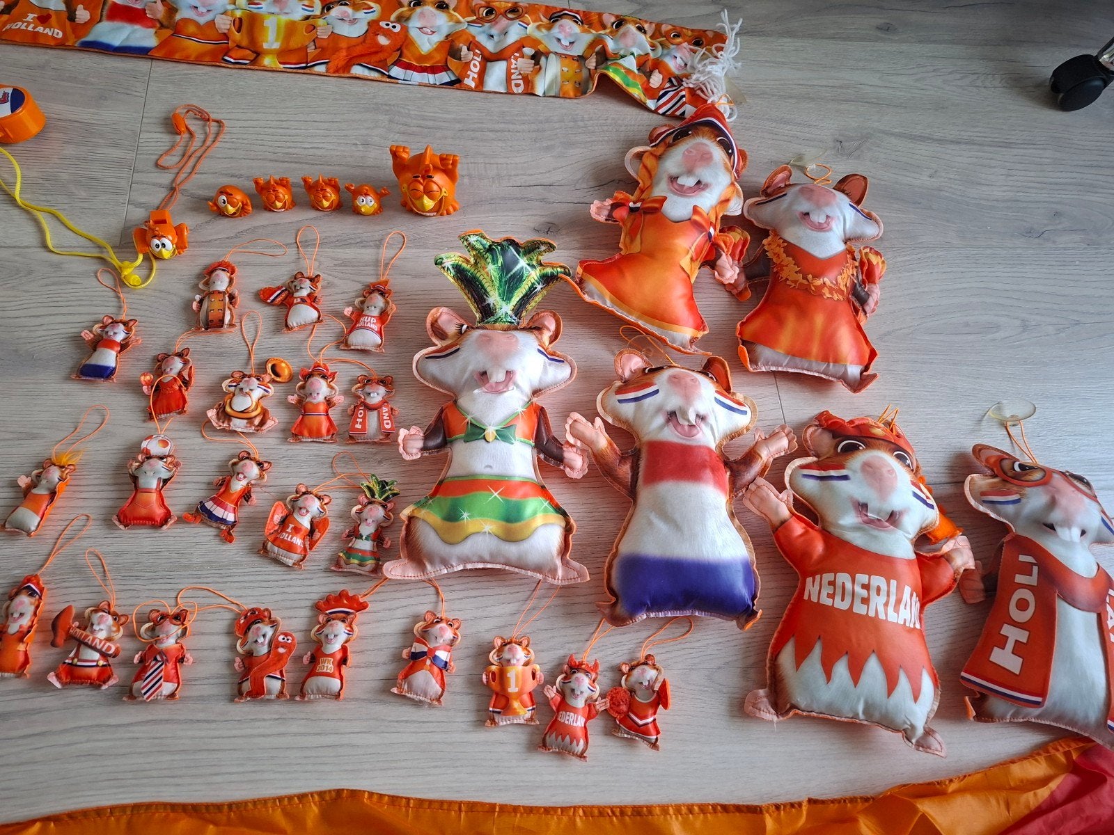 Ah Hamsters Nederland EK/WK Voetbalspullen, Albert Heijn, Ophalen of Verzenden