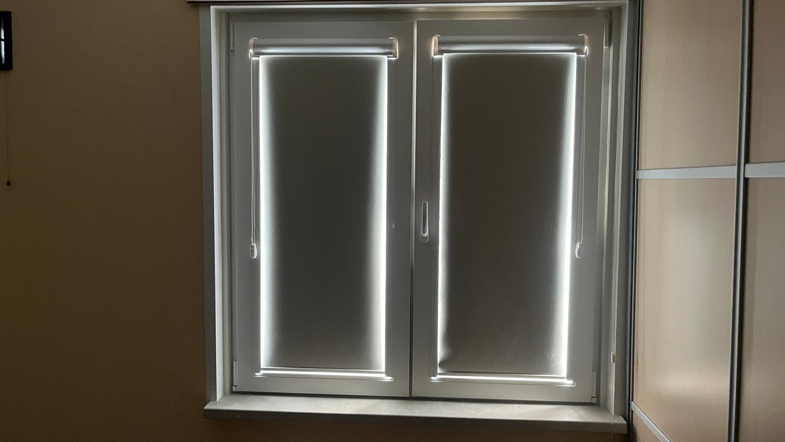 Rolgordijnen, lichtdicht, Ophalen, Inclusief montageonderdelen, Overige merken, Beige
