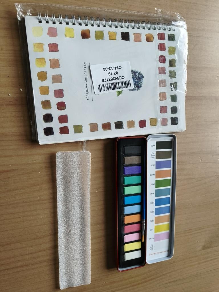 Mooie schildersset, Hobby en Vrije tijd, Tekenen, Verzenden, Nieuw, Papier, Schets- of Tekenboek