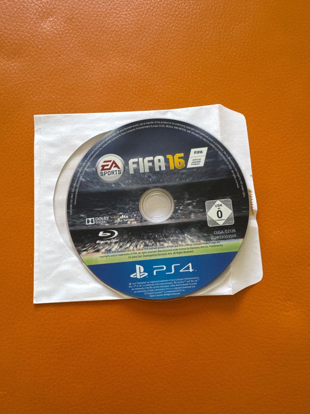 FIFA 16 PS4 Game, Gebruikt, Eén computer, Ophalen of Verzenden, Sport