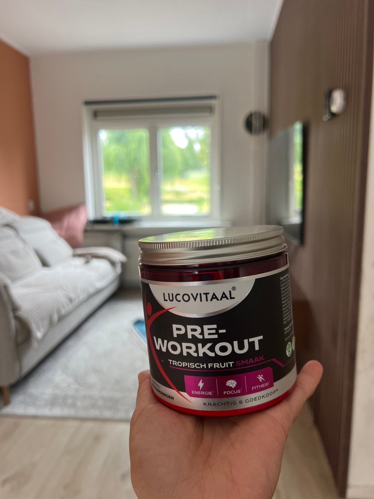 Lucovitaal Pre-Workout Tropisch Fruit Smaak, Ophalen of Verzenden, Nieuw, Poeder of Drank