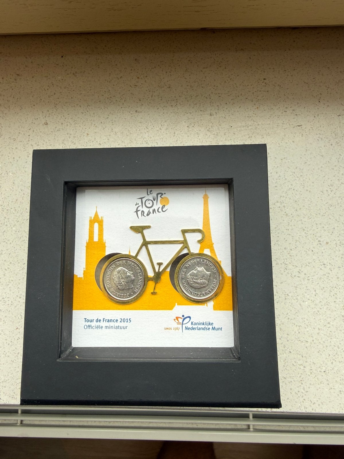 Tour de France miniatuurset, Postzegels en Munten, Munten | Europa | Euromunten, Ophalen of Verzenden, Frankrijk