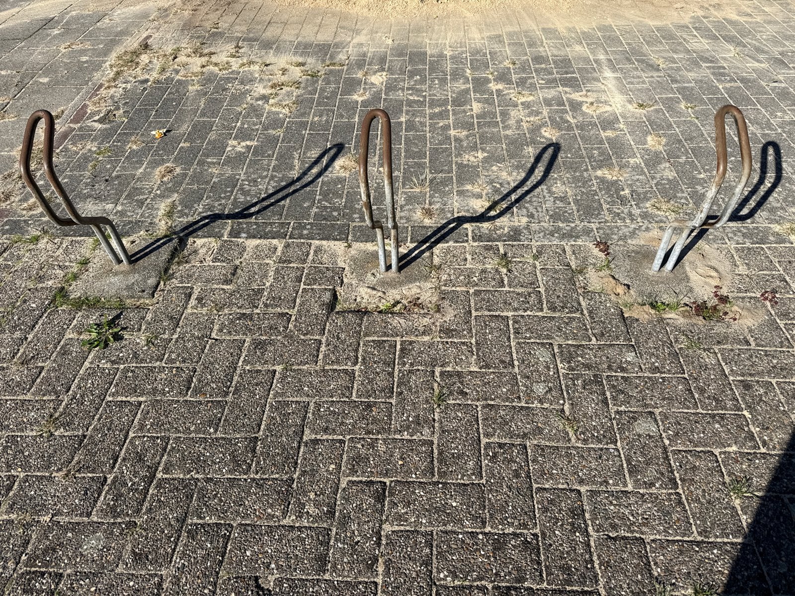 Gebruikte fietsenrekken - set van 4, Ophalen, Gebruikt