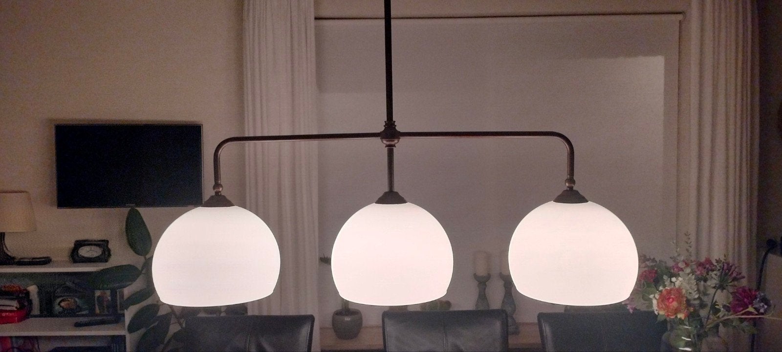 Aldo Bernardi, Murano Glas Design Lamp, Ophalen, Zo goed als nieuw, Glas, Italiaans design