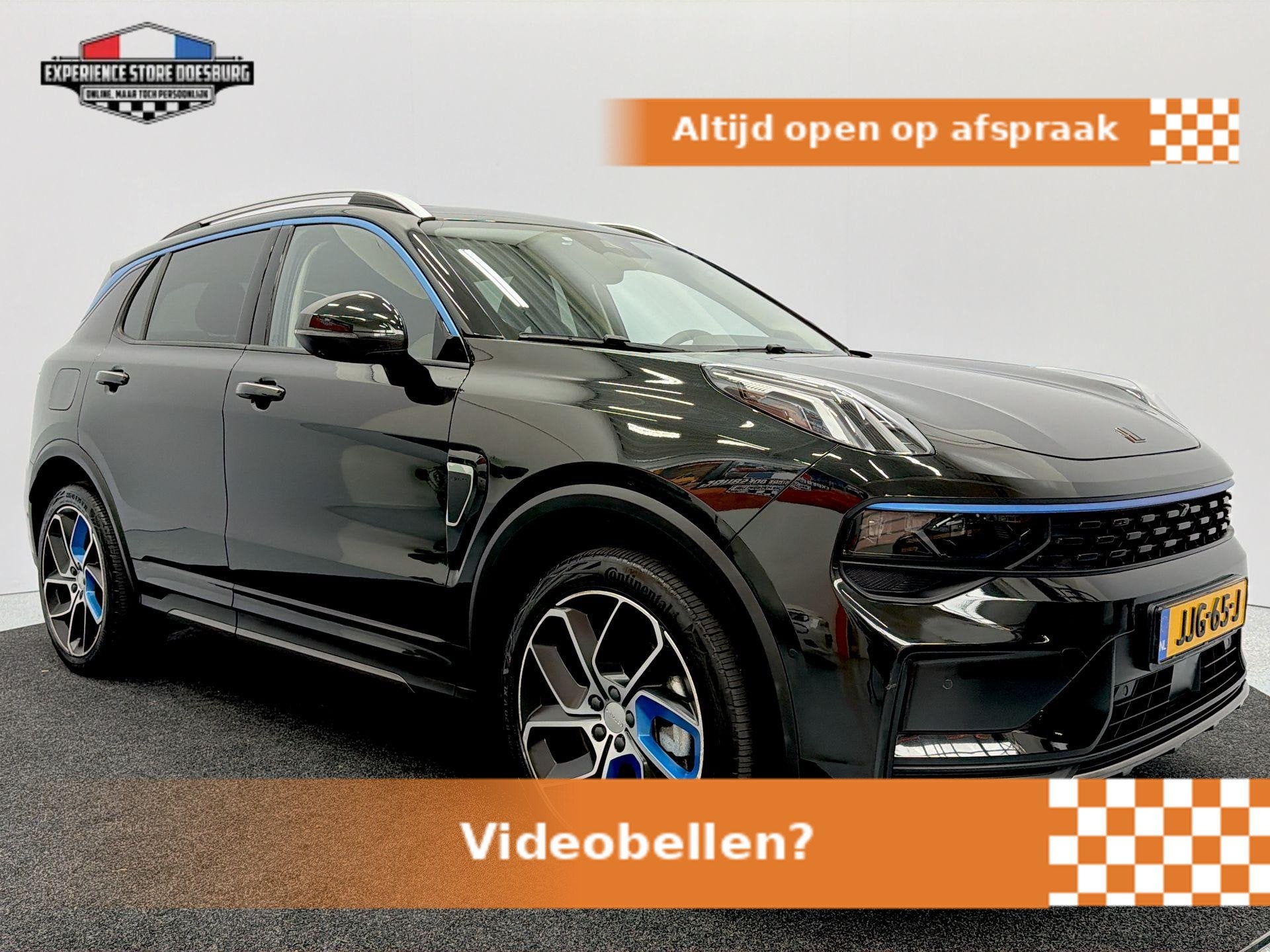 Lynk & Co 01 1.5 MY22 - Compleet comfort in stijl, Auto's, Stof, Euro 6, Met garantie (alle), Zwart