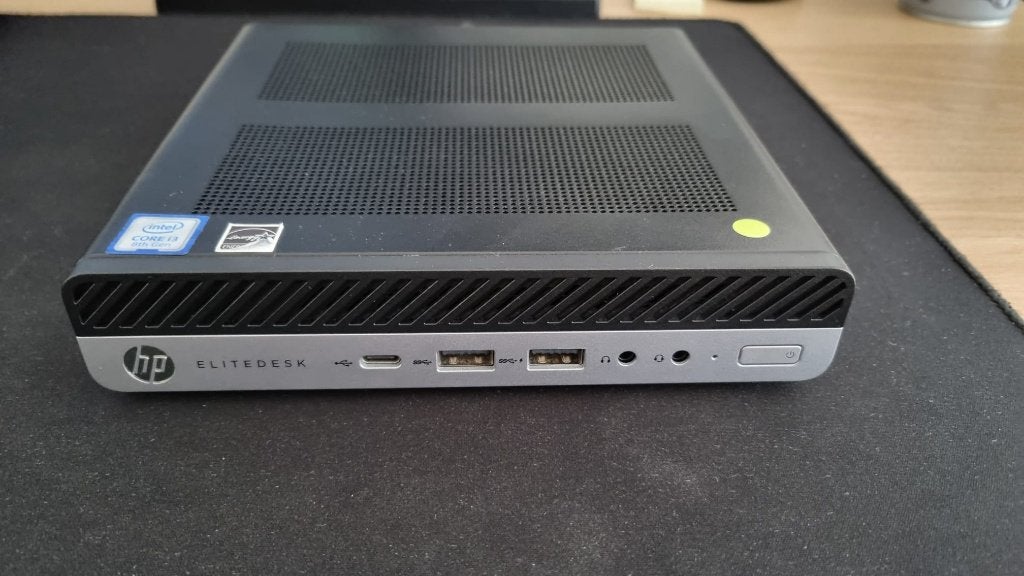 HP EliteDesk 800 G4 – i3-8300 – 12GB RAM – 128GB SSD – WiFi