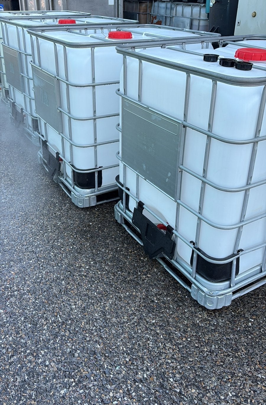 IBC 1000 liter, Ophalen, Kunststof, Gebruikt, Met kraantje