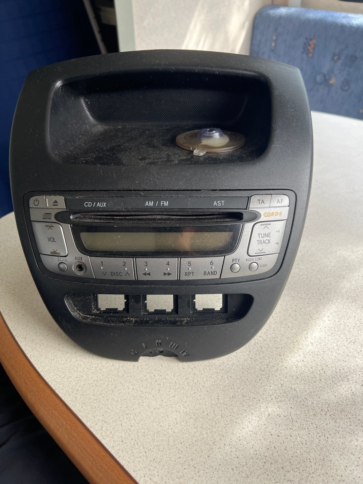 Toyota Aygo/Citroën C1/Peugeot 107 Radio CD Speler, Ophalen of Verzenden, Gebruikt
